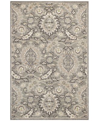Kas - Lucia Artisan 2750 Grey 3'3" x 4'11" Indoor/Outdoor Area Rug