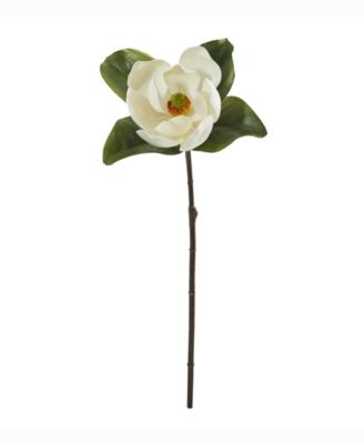 Nearly Natural - 28in. Magnolia Artificial Flower Set of 3