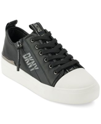 DKNY - Women's Chaney Lace-Up Zipper Sneakers