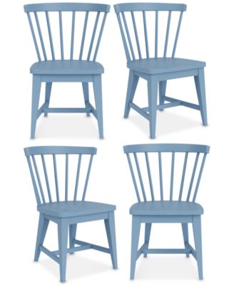 Furniture - Catriona 4 Pc. Wood Side Chair Set