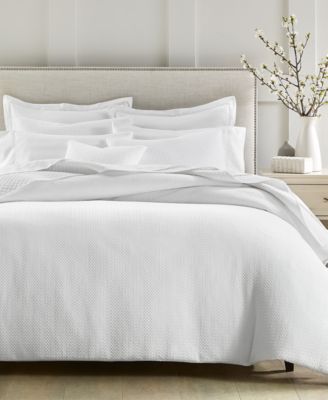 Charter Club - Waffle Stripe 3-Pc. Comforter Set, Full/Queen