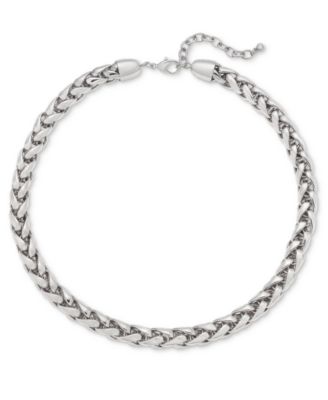 On 34th - Palma Chain Collar Necklace, 17" + 2" extender