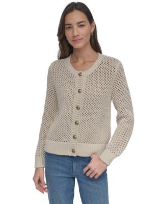 DKNY Jeans - Women's Open-Knit Cardigan