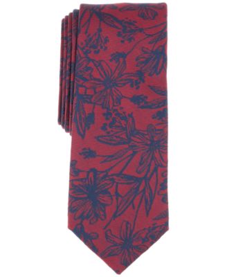 Bar III - Men's Tudor Floral Tie
