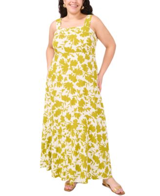 Vince Camuto - Plus Size Square-Neck Sleeveless Maxi Dress