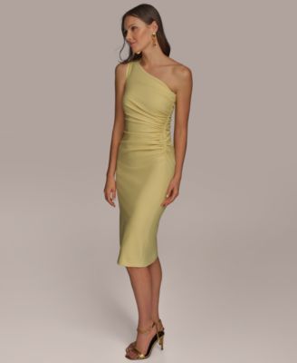 Donna Karan New York - Women's Asymmetric-Neck Sheath Dress