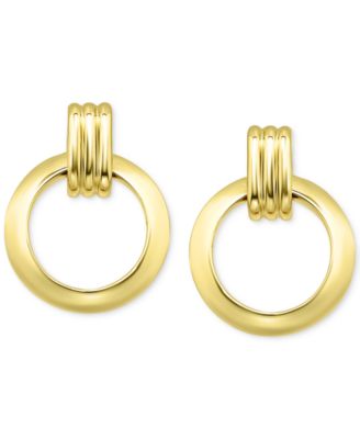 Giani Bernini - Doorknocker Drop Earrings in 18k Gold-Plated Sterling Silver (also in Sterling Silver)
