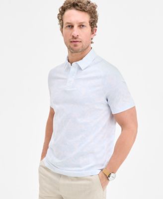 Club Room - Men's Camden Regular-Fit Paisley Polo Shirt