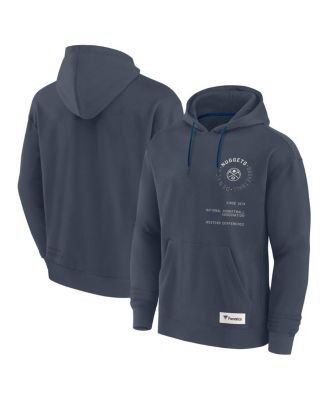 Fanatics - Men's Blue Denver Nuggets Future Ground Info Elements Premium Pullover Hoodie