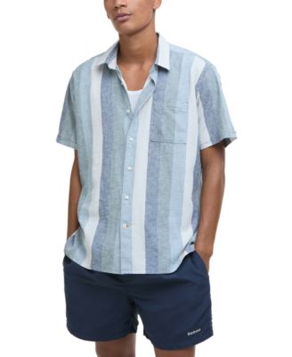 Barbour - Men's Portwell Summer-Fit Stripe Button-Down Shirt