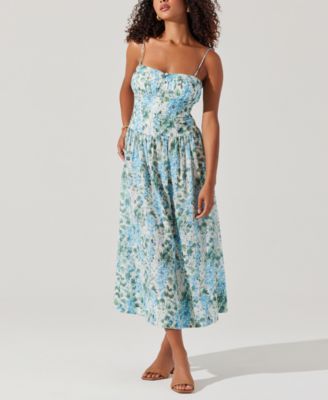 ASTR the Label - Women's Capria Pleated Midi Dress