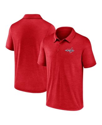 Logo Athletic - Men's Red Washington Capitals Unstoppable Polo Shirt