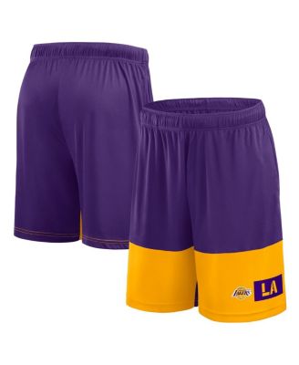 Logo Athletic - Men's Purple Los Angeles Lakers Best of the Best Shorts