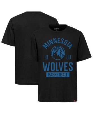 Sportiqe - Men's and Women's Black Minnesota Timberwolves Duke Premium T-shirt