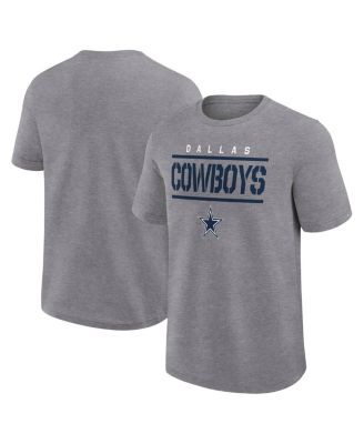 Logo Athletic - Men's Heather Gray Dallas Cowboys Top Notch T-Shirt