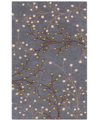 Livabliss - Athena ATH-5125 Navy 4' x 6' Area Rug