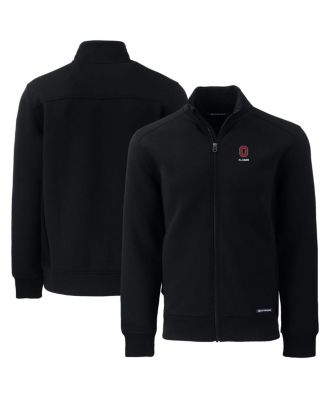 Cutter & Buck - Men's Black Ohio State Buckeyes Alumni Logo Roam Full-Zip Jacket