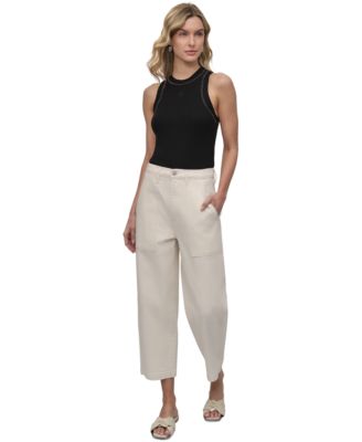 DKNY Jeans - Women's High-Rise Utility Barrel Jeans