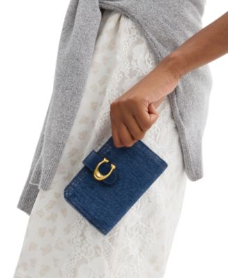 COACH - Washed Denim Tabby Wallet