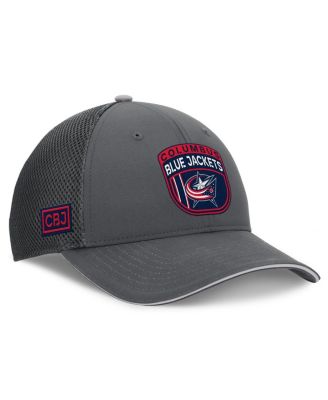 Fanatics - Men's Gray Columbus Blue Jackets Authentic Pro Home Ice Trucker Adjustable Hat