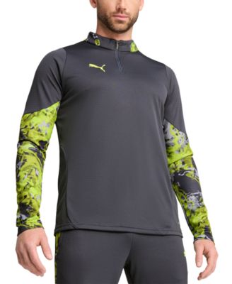 Puma - Men's Swirl Pattern Quarter-Zip Shirt