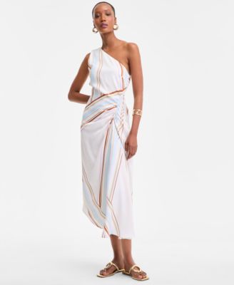 I.N.C. International Concepts - Women's One-Shoulder Midi Dress