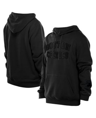 New Era - Men's Black Boston Celtics Logo Select Premium Pullover Hoodie