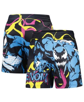 Lids - Men's Black Venom Big Print Mesh Shorts