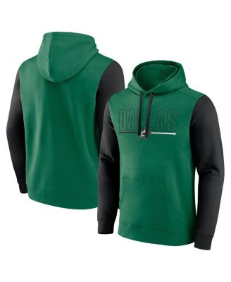 Logo Athletic - Men's Kelly Green Dallas Stars Deliver Fleece Pullover Hoodie