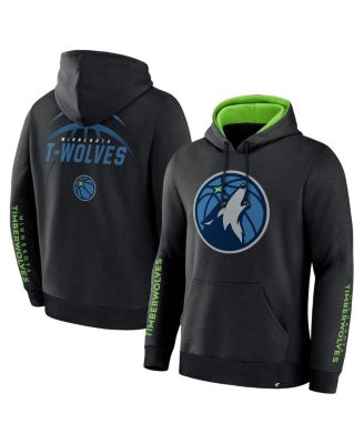 Fanatics - Men's Black Minnesota Timberwolves Legacy Guard Pullover Hoodie