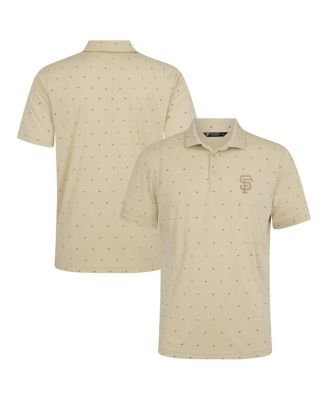 LevelWear - Men's Cream San Francisco Giants Vision Polo Shirt