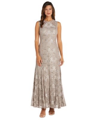 R & M Richards - Long Sequin Gown