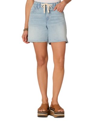 Democracy - Women's "Ab"solution Leisure Skyrise Drawstring Denim Shorts