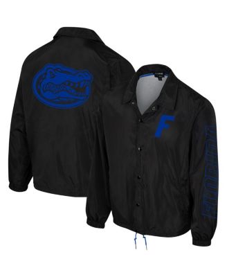 The Wild Collective - Men's and Women's Black Florida Gators Coaches Full-Snap Jacket