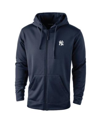 Dunbrooke - Men's Navy New York Yankees Trophy Full-Zip Hoodie
