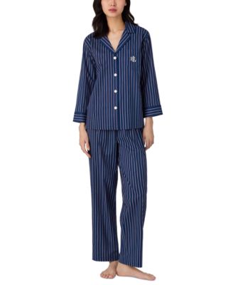 Lauren Ralph Lauren - Women's 3/4-Sleeve Ankle Pajama Set