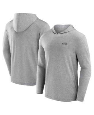Formula 1 - Men's Gray Front Office Power Mono Long Sleeve Hoodie T-Shirt
