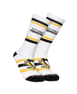 Mitchell & Ness - Men's Pittsburgh Penguins Face-Off Crew Socks
