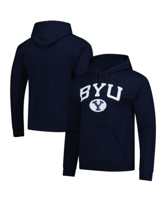 Fanatics Unlabeled - Men's Navy BYU Cougars Fleece Pullover Hoodie