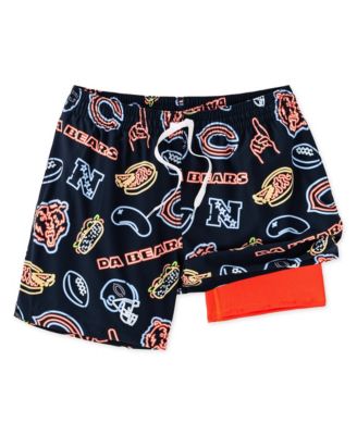Chubbies - Men's 5.5" Navy Chicago Bears The Neon Lined Classic Swim Trunks