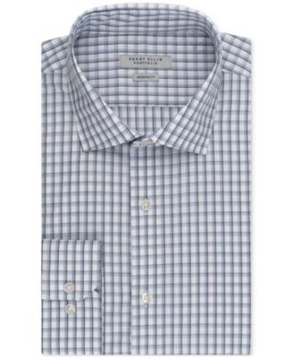 Perry Ellis Portfolio - Men's Shadow Plaid Dress Shirt