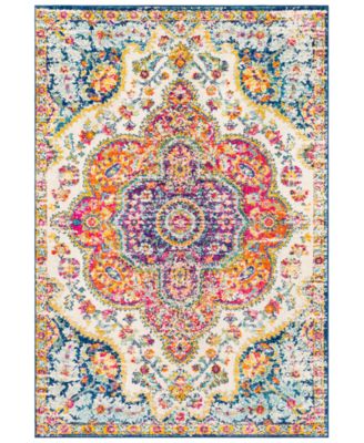 Livabliss - Elaziz ELZ-2335 Bright Pink 5'3" x 7'6" Area Rug