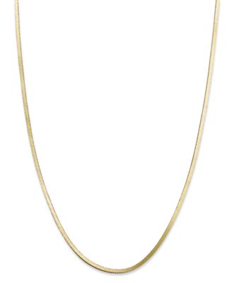 Macy's - Giani Bernini Snake Chain Necklace in 24k Gold over Sterling Silver