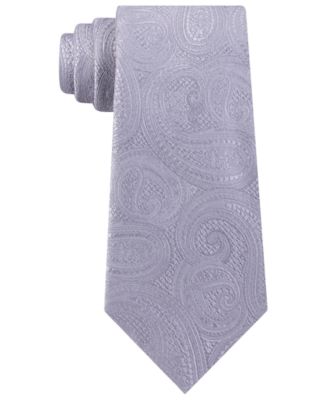 Michael Kors - Men's Rich Texture Paisley Silk Tie