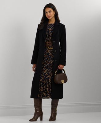 Lauren Ralph Lauren - Women's Long Notched-Collar Coat