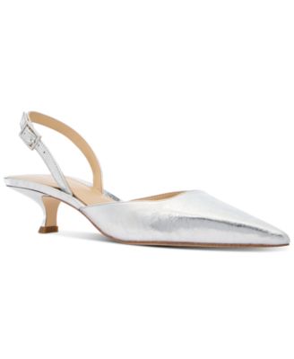 Michael Kors - Women's Luna Slingback Kitten Heel Pumps