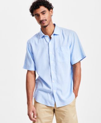 Tommy Bahama - Men's Sand Desert Regular-Fit Button-Down Short-Sleeve Shirt