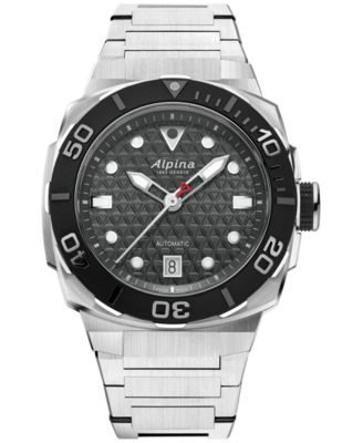 Alpina - Men's Swiss Automatic Seastrong Extreme Stainless Steel Bracelet Watch 39mm