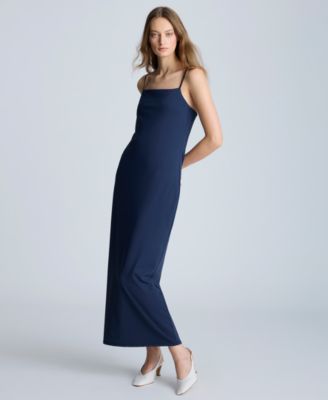 Kenneth Cole - Women's Athletic Stretch Slip Maxi Dress