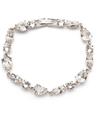 Givenchy - Mixed Cut Crystal All-Around Flex Bracelet